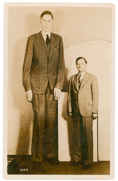 Robert Wadlow o homem mais alto do mundo