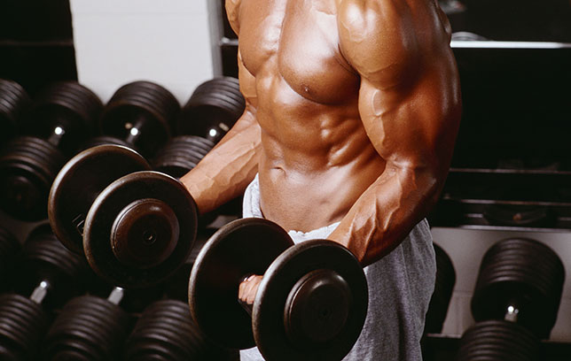 Homem massa muscular