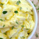 Salada de maionese com ovo