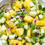 Salada de abacaxi light