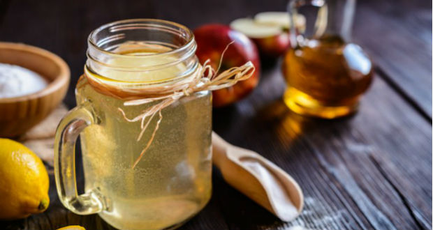 Vinagre de maçã com bicarbonato