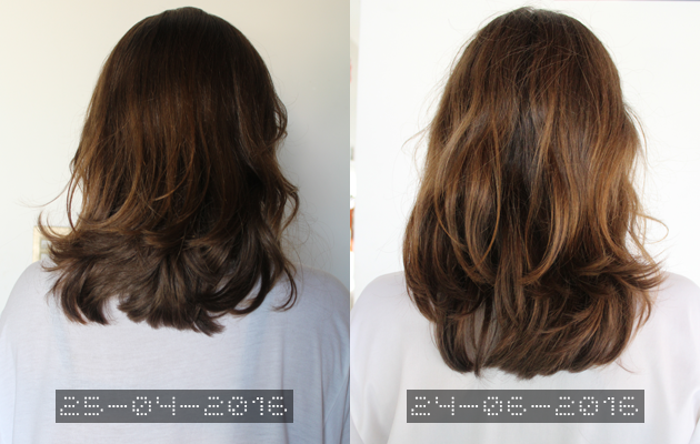 Antes e depois Imecap Hair