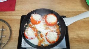 tomate recheado - Passo 4