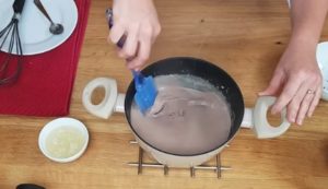 Mousse de Chocolate de Corte - Passo 3