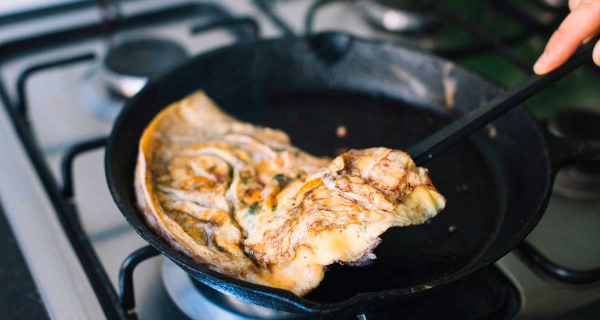 Omelete de frango