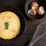 Receita de omelete de tapioca light saudável e fácil de fazer