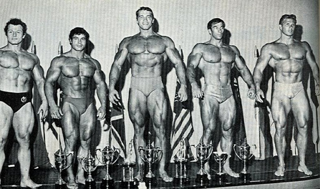 Arnold Schwarzenegger competição