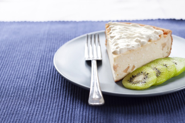 torta de limão e kiwi diet