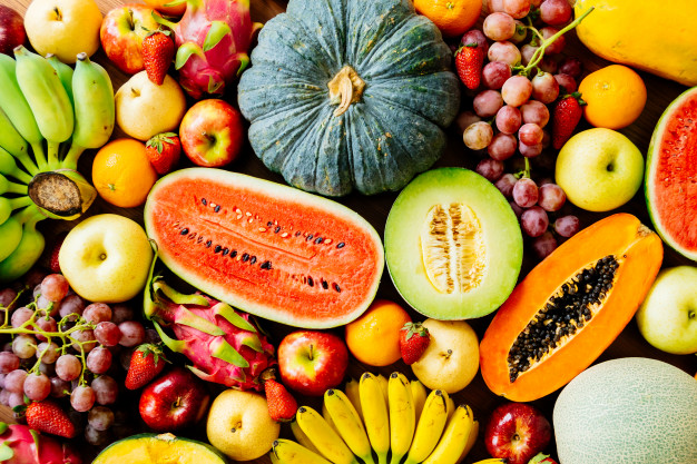 Principais frutas reguladoras