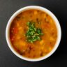 Sopa de lentilha com legumes