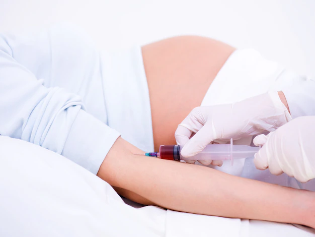 Exame de sangue na gravidez